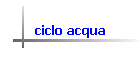 ciclo acqua