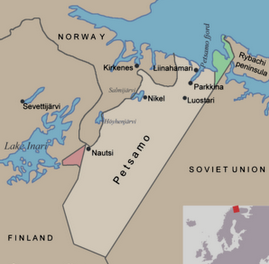 Area acquisita dalla Russia col secondo conflitto mondiale