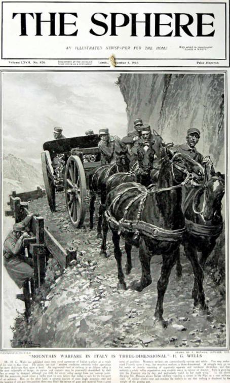 La guerra in Montagna H.G. Wells