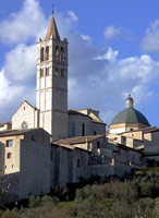 foto della basilica di Assisi