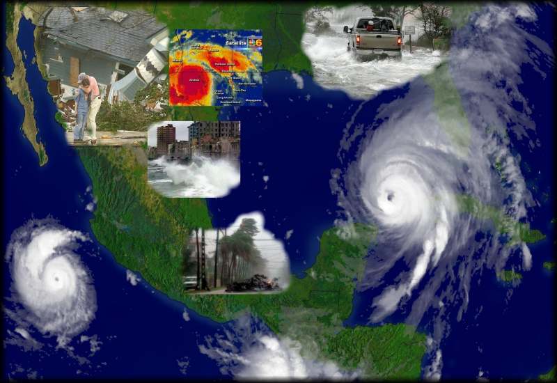 Archivio storico Foto Satelliti e situazione Meteo Uragani 2003 - 2006 by RD-Soft(c)