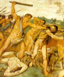 Annibale Carracci, Remo mette in fuga e uccide i ladri degli armenti