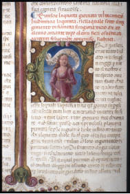 Taddeo Crivelli, Immagine di Fiammetta, narratrice della novella, Bodleian Library , Oxford