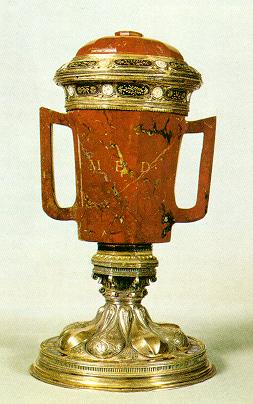 Vaso in diaspro sanguigno delle collezioni medicee, Museo degli Argenti, Firenze