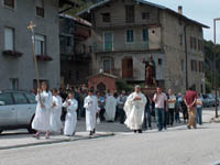 San Rocco in processione