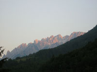 Piccole Dolomiti - tramonto