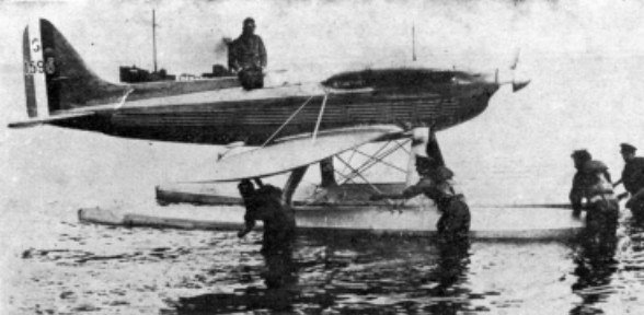 Un S6b ritratto nel 1931, qualche mese prima della gara.