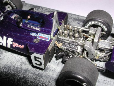 Il motore Ford Cosworth DFV V8