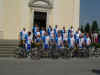 Il gruppo a Vigonovo davanti alla chiesa