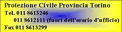 Protezione Civile Prov. Torino 