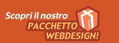 Scopri il nostro pacchetto webdesign