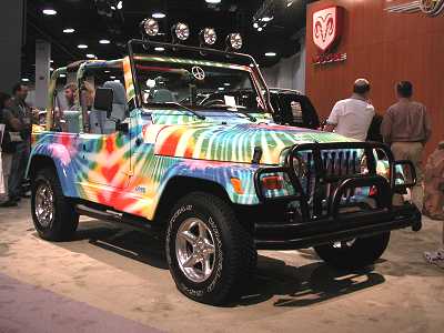 SEMA 2001 - another special Jeep TJ Wrangler