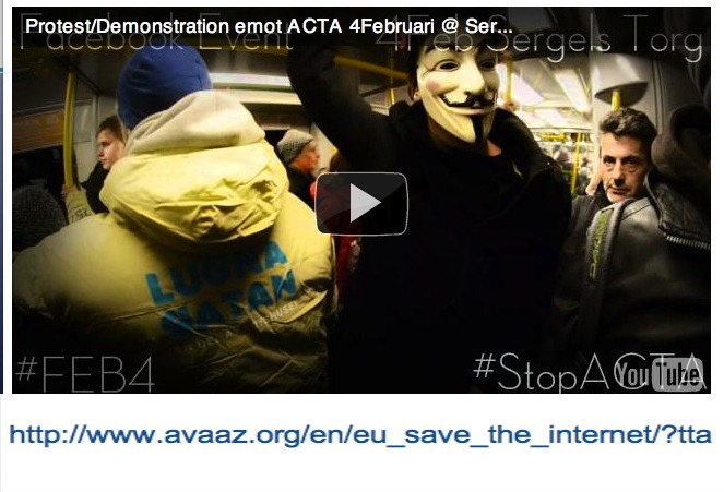 Sweden Feb 4 #StopActa